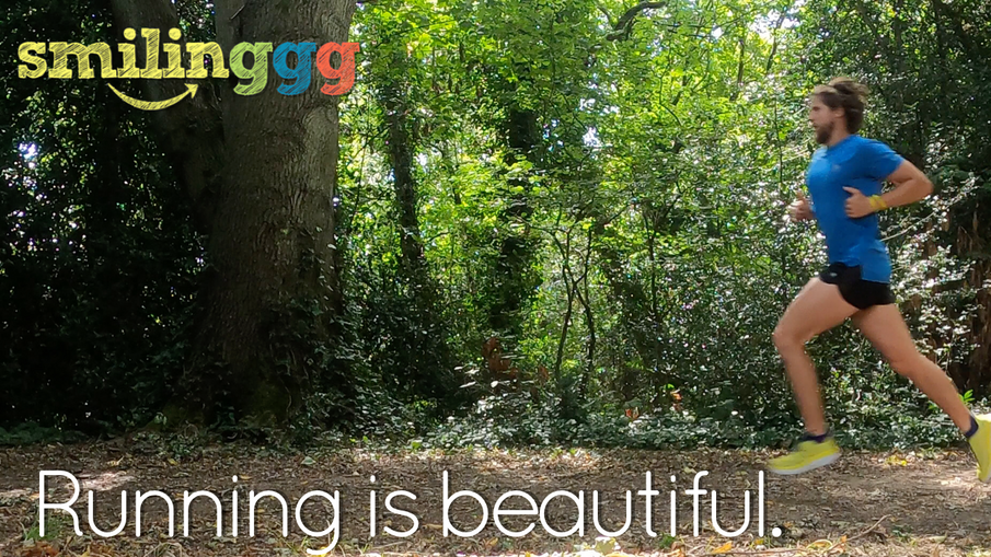 Running is Beautiful.