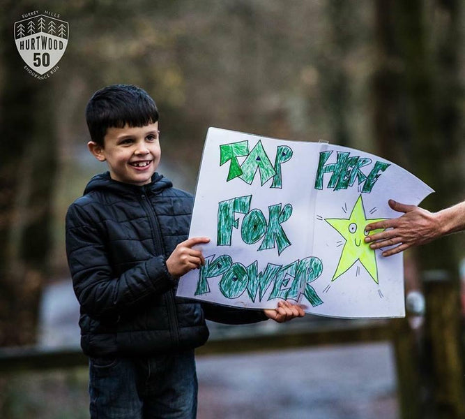 Tap Here For Power